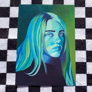 Billie Portrait Art Print